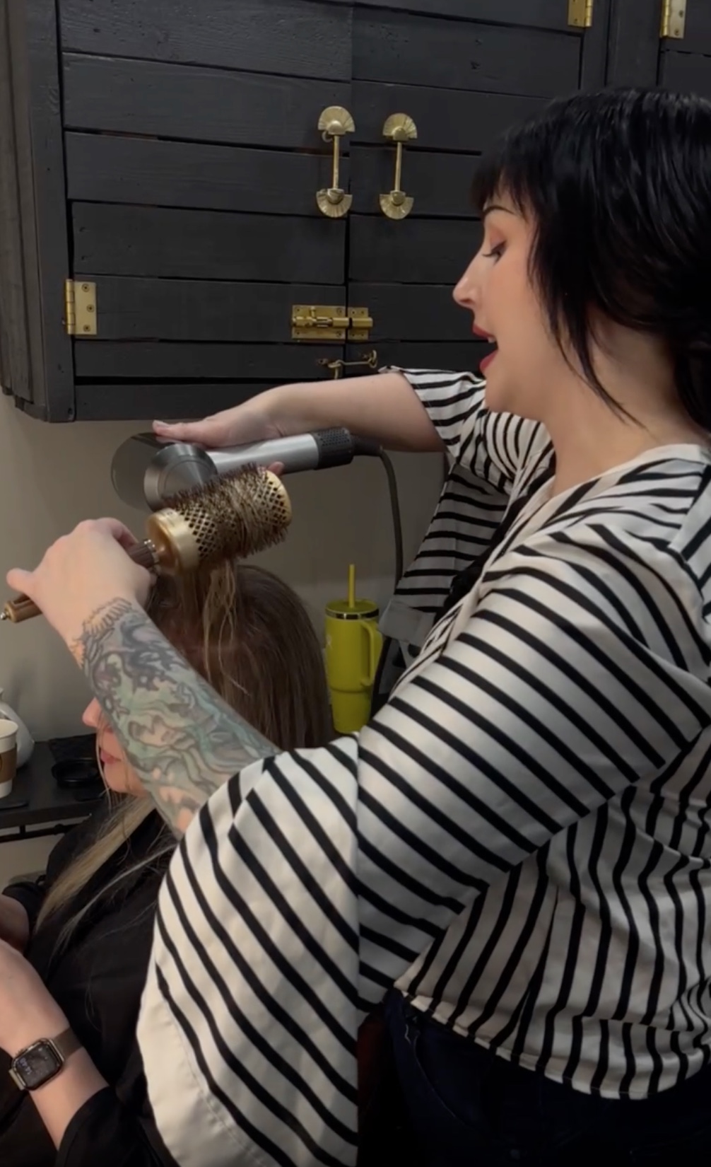 Sativa styles a Garnish guest